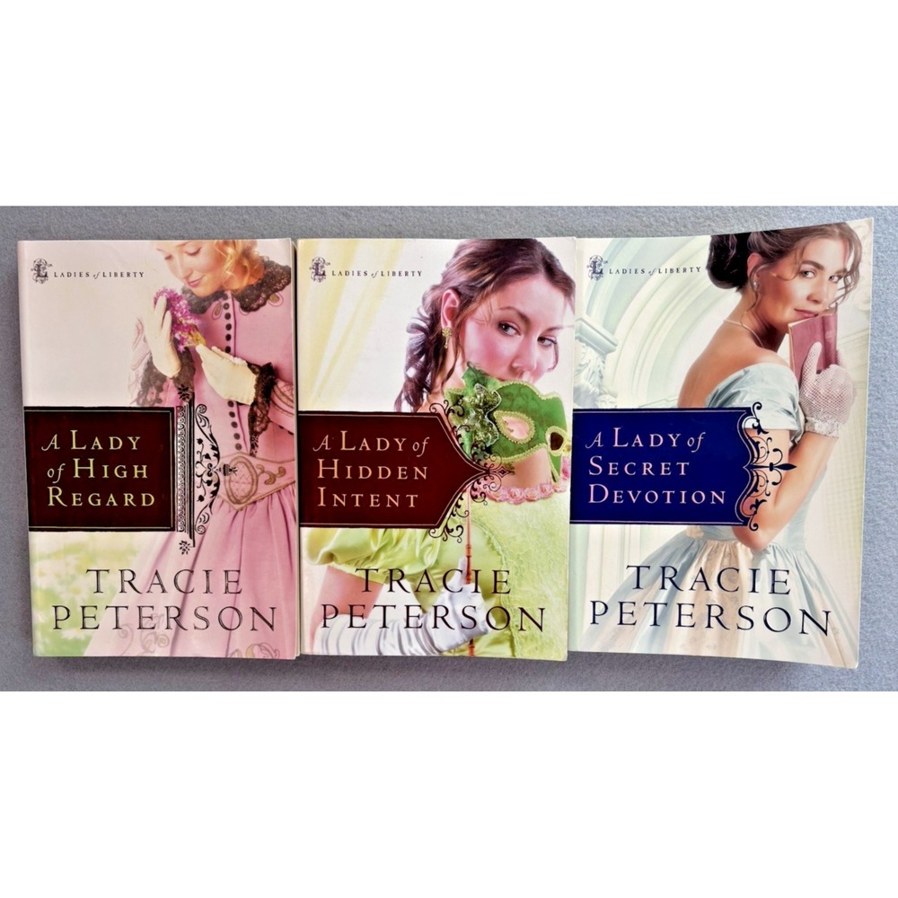 Set of 3 Books Ladies of Liberty By Tracie Peterson Bethany House Publishers